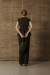 Mutedance 25 Spring/Summer Linen/Silk Waist Short Sleeve MD-MD25SS102-BROWN